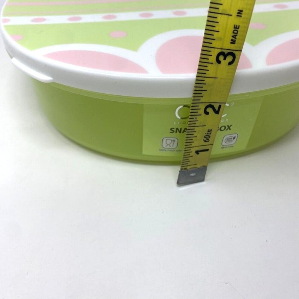 Cook With Color Easter Egg Snack Box Food Storage Container Green - Picture 11 of 11